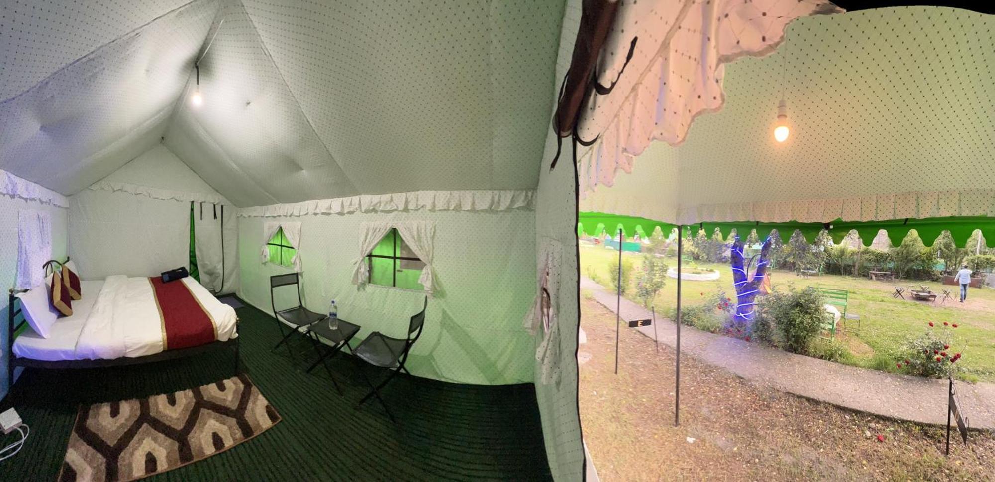 Himalayan Riverside Swiss Cottage Tents, Manali Manāli Exterior foto